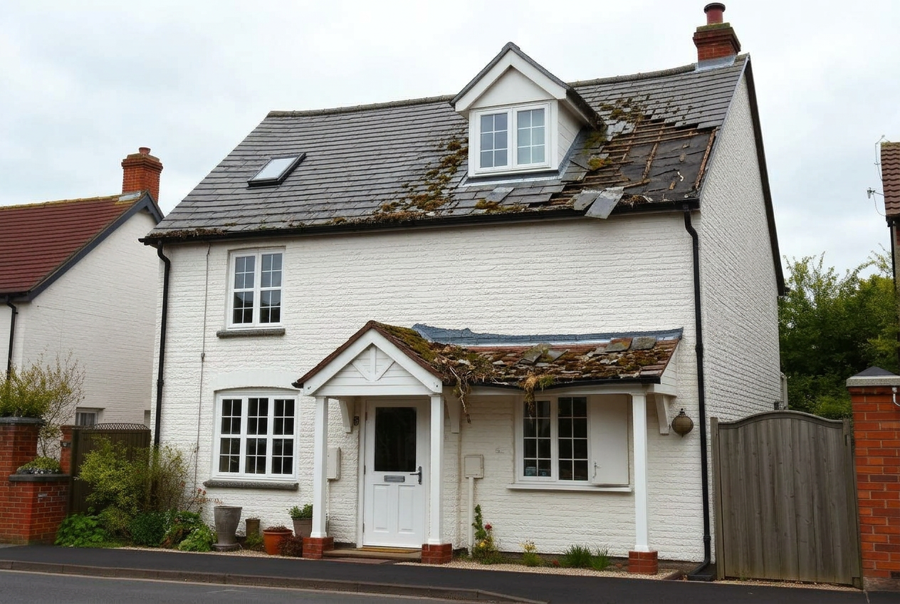 Cottage Re-Roof before